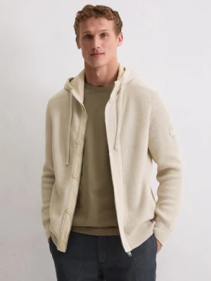 Regularny kardigan z kapturem Marc O'Polo