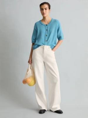 Regularny kardigan z krótkim rękawem Marc O'Polo