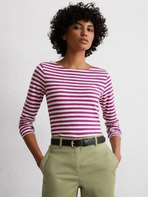 Regularny longsleeve w paski Marc O'Polo