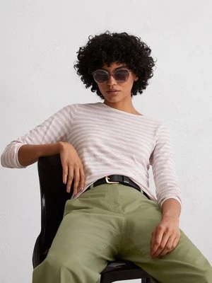 Regularny longsleeve w paski Marc O'Polo