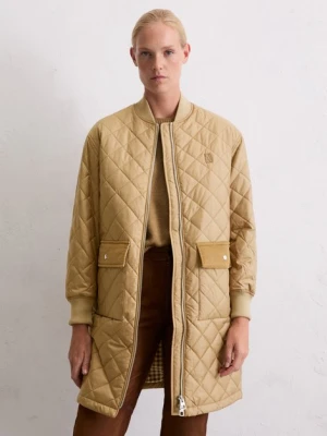 Regularny pikowany płaszcz typu bluzon Marc O'Polo