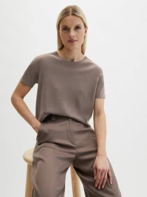 Regularny sweter z krótkim rękawem Marc O'Polo