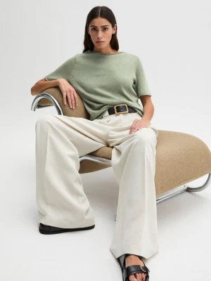 Regularny sweter z krótkim rękawem Marc O'Polo