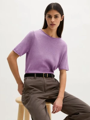 Regularny sweter z krótkim rękawem Marc O'Polo