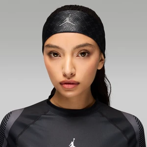 Regulowana opaska na głowę Dri-FIT Jordan Performance Sport - Czerń