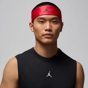 Regulowana opaska na głowę Dri-FIT Jordan Performance Sport - Czerwony