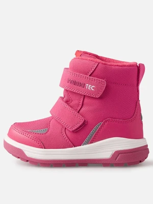 Reima Botki zimowe "Qing" w kolorze różowym rozmiar: 22