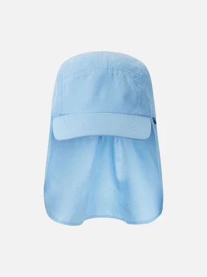 Reima Czapka "Biitsi" w kolorze błękitnym z osłoną karku rozmiar: 48 cm