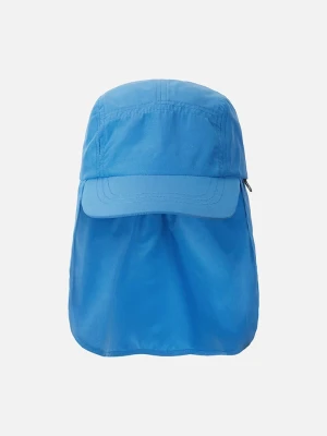 Reima Czapka "Biitsi" w kolorze niebieskim z osłoną karku rozmiar: 48 cm