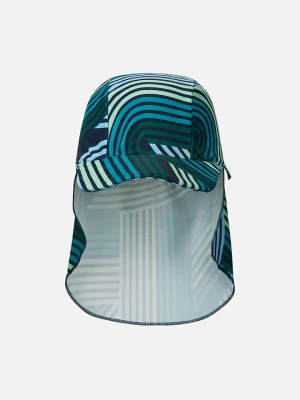 Reima Czapka "Kilpikonna" w kolorze granatowym z osłoną karku rozmiar: 48-50 cm