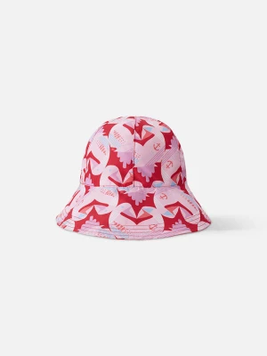 Reima Dwustronny kapelusz przeciwsłoneczny "Viiri" w kolorze jasnoróżowym rozmiar: 48 cm