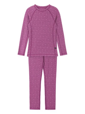 Reima Komplet bielizny termoaktywnej Taival 5200032A Fioletowy Slim Fit