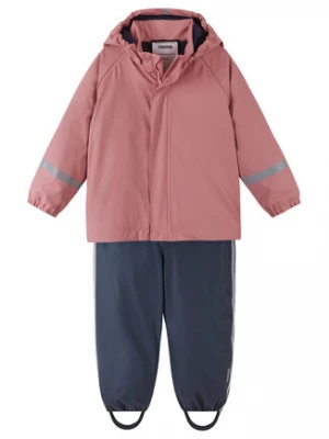 Reima Komplet kurtka i spodnie Tipotella 5100263A Różowy Regular Fit
