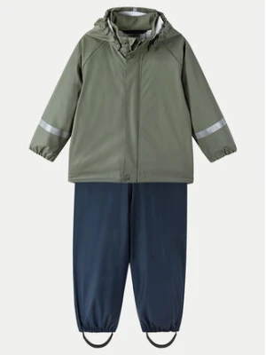 Reima Komplet przeciwdeszczowy Tihku5100021A Zielony Regular Fit