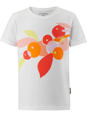 Reima Koszulka "Aksila" w kolorze białym rozmiar: 104