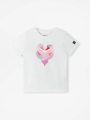 Reima Koszulka "Vauhdikas" w kolorze białym rozmiar: 104