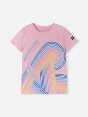 Reima Koszulka "Vauhdikas" w kolorze jasnoróżowym rozmiar: 104