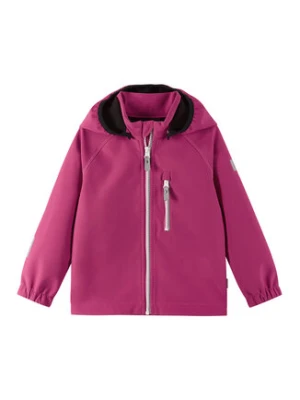 Reima Kurtka softshell Vantti 5100009C Różowy Regular Fit