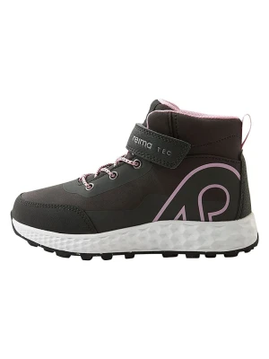 Reima Sneakersy "Hiipien" w kolorze antracytowo-jasnoróżowym rozmiar: 36