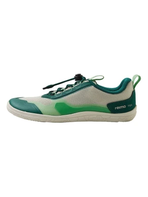 Reima Sneakersy "Tallustelu" w kolorze beżowo-zielonym rozmiar: 29