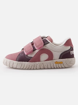 Reima Sneakersy "Tossu" w kolorze fioletowo-biało-jasnoróżowym rozmiar: 22