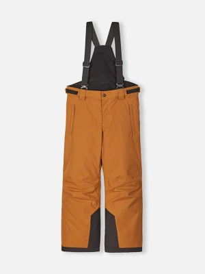 Reima Spodnie narciarskie "Wingon" w kolorze jasnobrązowym rozmiar: 98