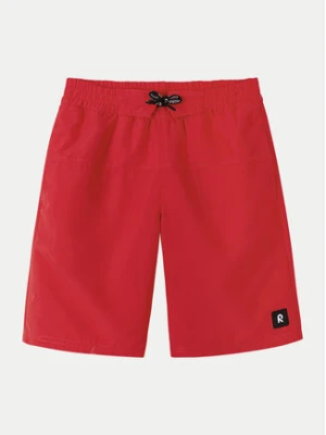 Reima Szorty kąpielowe Papaija akva 5200155A Czerwony Regular Fit
