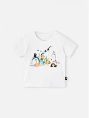 Reima T-Shirt MOOMIN Tussilago 5200202A Beżowy Regular Fit