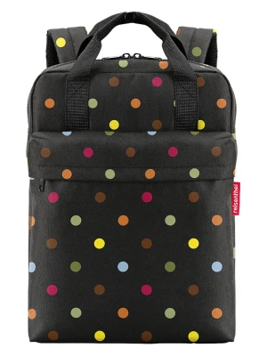 Reisenthel Plecak "Allday M" w kolorze czarnym ze wzorem - 30 x 39 x 13 cm rozmiar: onesize