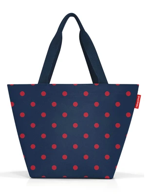 Reisenthel Shopper bag "M" w kolorze granatowo-czerwonym - 51 x 30,5 x 26 cm rozmiar: onesize