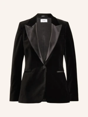 Reiss Aksamitna Marynarka Myrtle schwarz