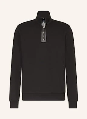 Reiss Bluza Dresowa Typu Troyer Hale schwarz
