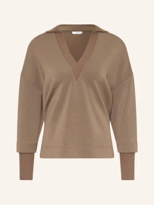 Reiss Bluza Nierozpinana Bernie Z Mieszanki Materiałów gruen