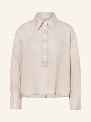 Reiss Bluzka Nina Z Lnu beige