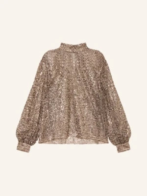 Reiss Bluzka Sienna Z Cekinami silber