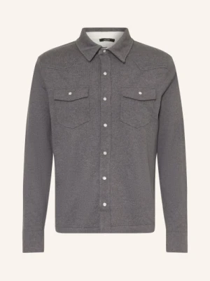 Reiss Bluzka Z Dzianiny Ledger Comfort Fit grau