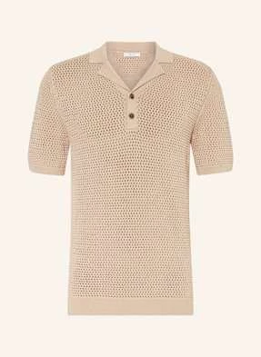 Reiss Dzianinowa Koszulka Fargo beige