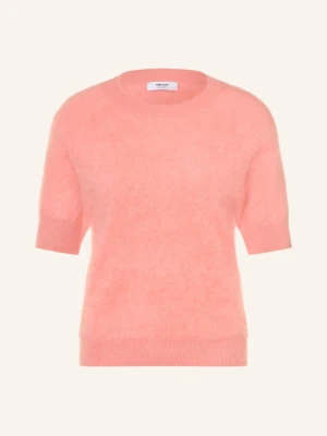 Reiss Dzianinowa Koszulka Julia Z Kaszmiru rosa JASNOCZERWONY