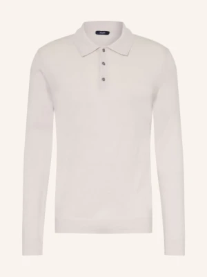 Reiss Dzianinowa Koszulka Polo Trafford beige