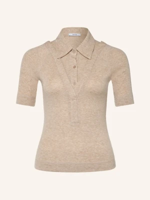 Reiss Dzianinowa Koszulka Shona beige