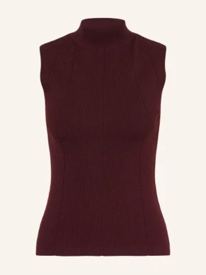 Reiss Dzianinowy Top Milan rot