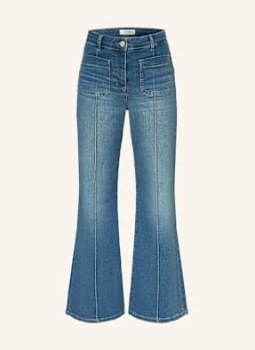 Reiss Jeansy Flared Leg Sakura weiss