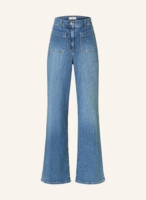 Reiss Jeansy Wide Leg Bella weiss