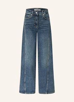 Reiss Jeansy Wide Leg Fern blau