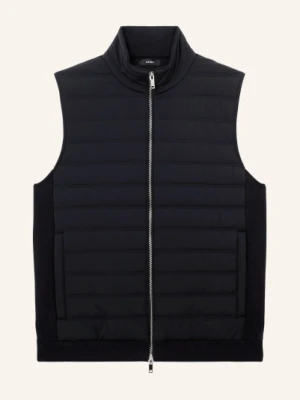 Reiss Kamizelka Newford Z Mieszanki Materiałów blau