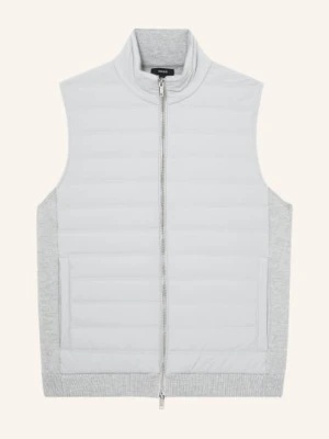 Reiss Kamizelka Newford Z Mieszanki Materiałów grau