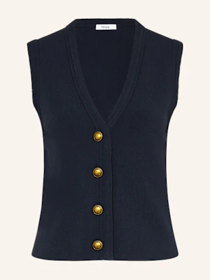 Reiss Kamizelka Z Dzianiny Gaia blau