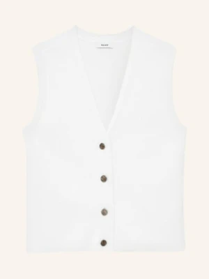 Reiss Kamizelka Z Dzianiny Ria weiss