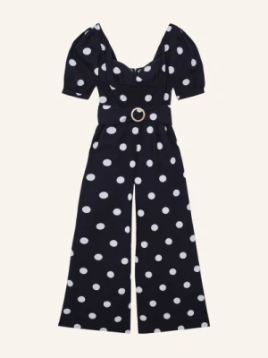 Reiss Kombinezon Brook Z Lnu blau