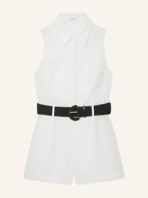 Reiss Kombinezon Taylor Z Lnu weiss